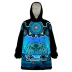 personalised-australia-scorpio-tarantulas-spider-zodiac-wearable-blanket-hoodie-auz-astrology-aboriginal-aqua