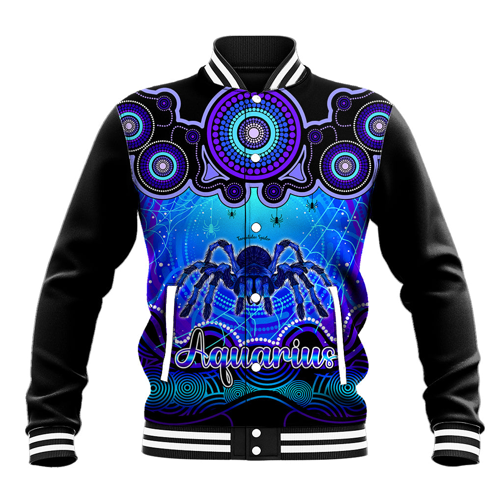 personalised-australia-scorpio-tarantulas-spider-zodiac-baseball-jacket-auz-astrology-aboriginal-blue