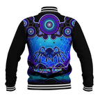 personalised-australia-scorpio-tarantulas-spider-zodiac-baseball-jacket-auz-astrology-aboriginal-blue