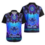 personalised-australia-scorpio-tarantulas-spider-zodiac-hawaiian-shirt-auz-astrology-aboriginal-blue