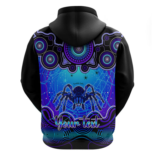 personalised-australia-scorpio-tarantulas-spider-zodiac-hoodie-auz-astrology-aboriginal-blue