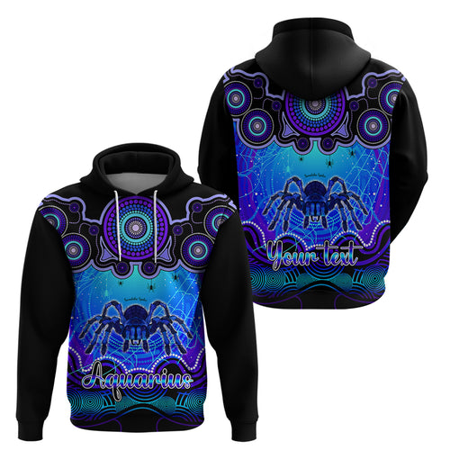 personalised-australia-scorpio-tarantulas-spider-zodiac-hoodie-auz-astrology-aboriginal-blue