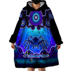 personalised-australia-scorpio-tarantulas-spider-zodiac-wearable-blanket-hoodie-auz-astrology-aboriginal-blue