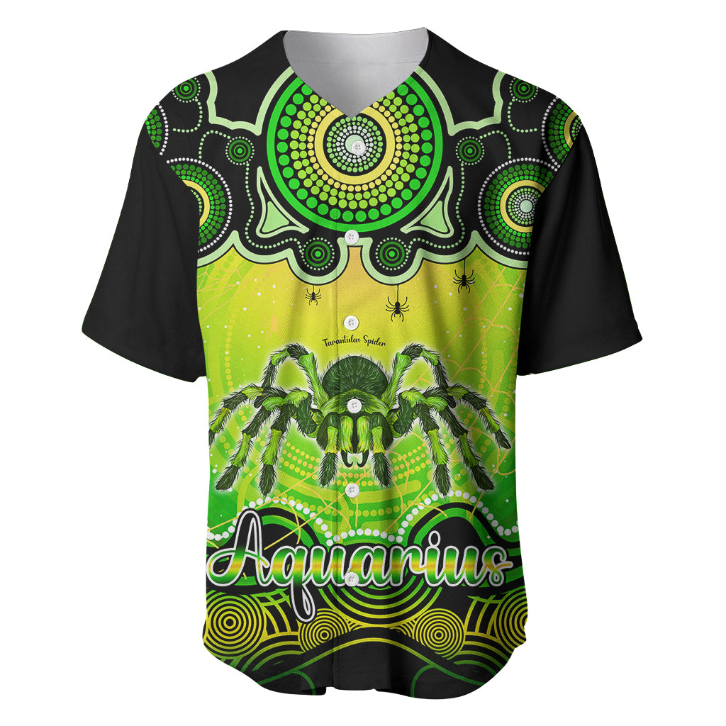 personalised-australia-scorpio-tarantulas-spider-zodiac-baseball-jersey-auz-astrology-aboriginal-green