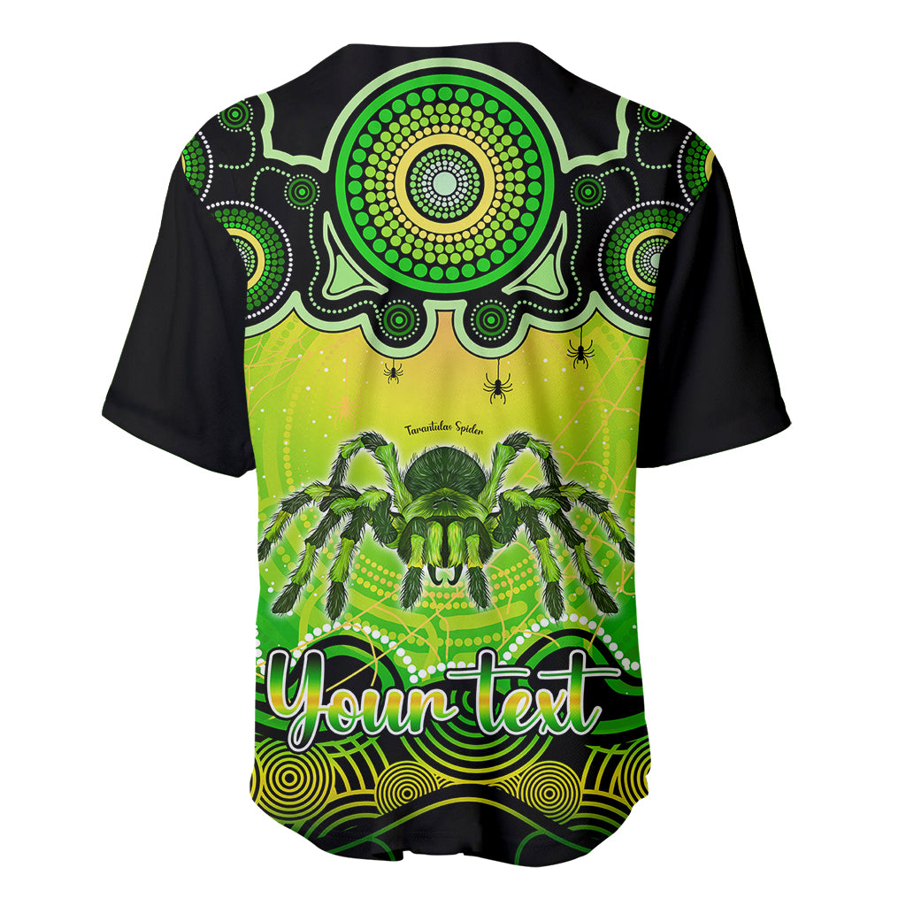 personalised-australia-scorpio-tarantulas-spider-zodiac-baseball-jersey-auz-astrology-aboriginal-green