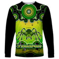 personalised-australia-scorpio-tarantulas-spider-zodiac-long-sleeve-shirt-auz-astrology-aboriginal-green