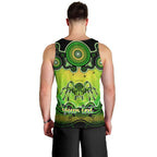 personalised-australia-scorpio-tarantulas-spider-zodiac-men-tank-top-auz-astrology-aboriginal-green