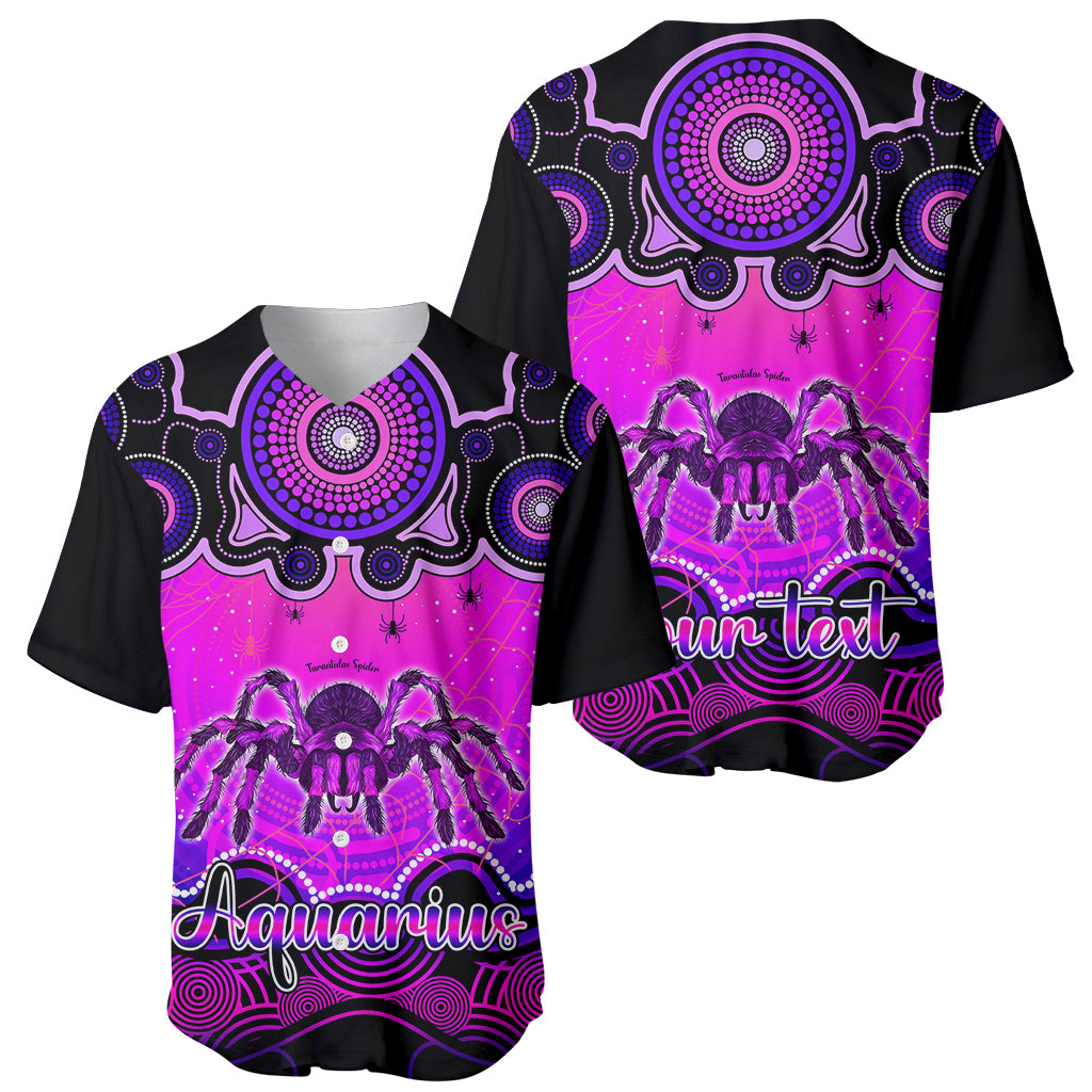 personalised-australia-scorpio-tarantulas-spider-zodiac-baseball-jersey-auz-astrology-aboriginal-magenta