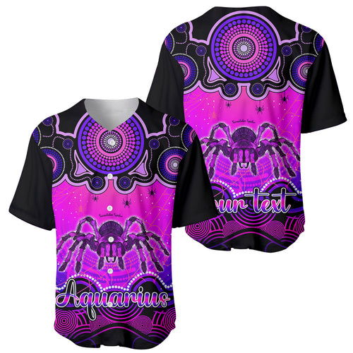 personalised-australia-scorpio-tarantulas-spider-zodiac-baseball-jersey-auz-astrology-aboriginal-magenta