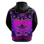 personalised-australia-scorpio-tarantulas-spider-zodiac-hoodie-auz-astrology-aboriginal-magenta
