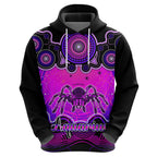 personalised-australia-scorpio-tarantulas-spider-zodiac-hoodie-auz-astrology-aboriginal-magenta