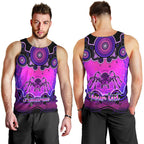 personalised-australia-scorpio-tarantulas-spider-zodiac-men-tank-top-auz-astrology-aboriginal-magenta