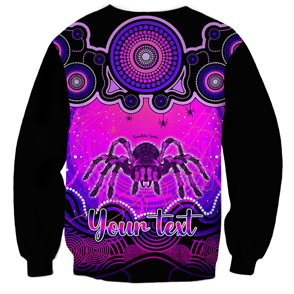 personalised-australia-scorpio-tarantulas-spider-zodiac-sweatshirt-auz-astrology-aboriginal-magenta