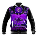 personalised-australia-scorpio-tarantulas-spider-zodiac-baseball-jacket-auz-astrology-aboriginal-purple