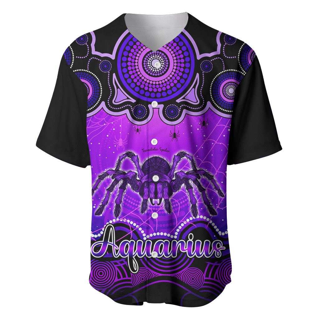 personalised-australia-scorpio-tarantulas-spider-zodiac-baseball-jersey-auz-astrology-aboriginal-purple
