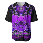 personalised-australia-scorpio-tarantulas-spider-zodiac-baseball-jersey-auz-astrology-aboriginal-purple