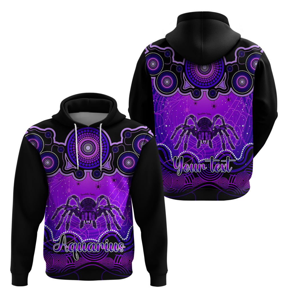 personalised-australia-scorpio-tarantulas-spider-zodiac-hoodie-auz-astrology-aboriginal-purple