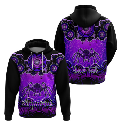 personalised-australia-scorpio-tarantulas-spider-zodiac-hoodie-auz-astrology-aboriginal-purple