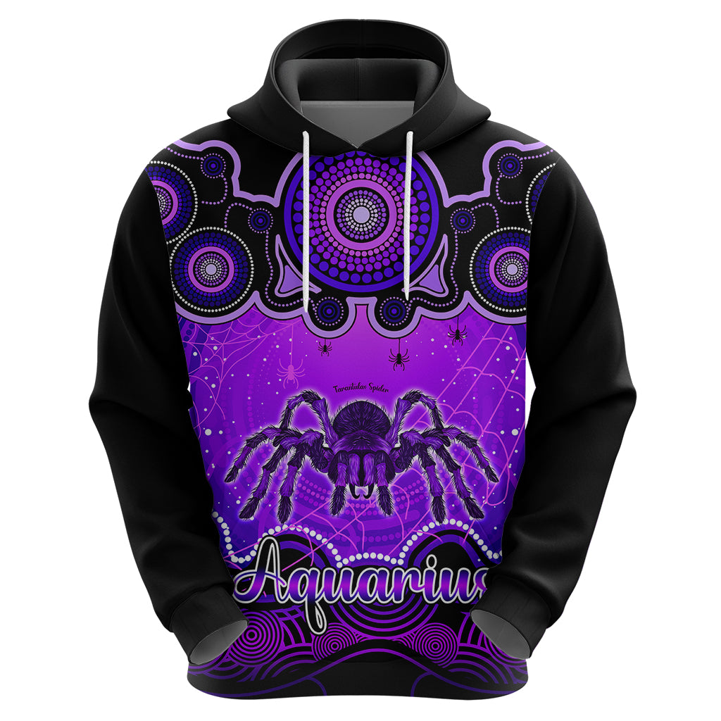 personalised-australia-scorpio-tarantulas-spider-zodiac-hoodie-auz-astrology-aboriginal-purple