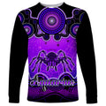 personalised-australia-scorpio-tarantulas-spider-zodiac-long-sleeve-shirt-auz-astrology-aboriginal-purple