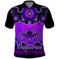 personalised-australia-scorpio-tarantulas-spider-zodiac-polo-shirt-auz-astrology-aboriginal-purple