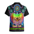 personalised-australia-scorpio-tarantulas-spider-zodiac-hawaiian-shirt-auz-astrology-aboriginal-rainbow