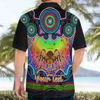 personalised-australia-scorpio-tarantulas-spider-zodiac-hawaiian-shirt-auz-astrology-aboriginal-rainbow