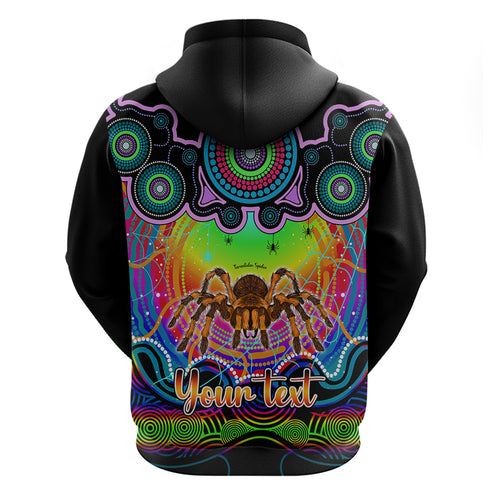 personalised-australia-scorpio-tarantulas-spider-zodiac-hoodie-auz-astrology-aboriginal-rainbow