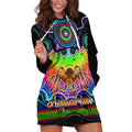 personalised-australia-scorpio-tarantulas-spider-zodiac-hoodie-dress-auz-astrology-aboriginal-rainbow