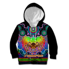 personalised-australia-scorpio-tarantulas-spider-zodiac-kid-hoodie-auz-astrology-aboriginal-rainbow