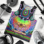 personalised-australia-scorpio-tarantulas-spider-zodiac-men-tank-top-auz-astrology-aboriginal-rainbow