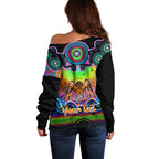 personalised-australia-scorpio-tarantulas-spider-zodiac-off-shoulder-sweater-auz-astrology-aboriginal-rainbow