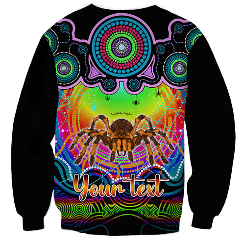personalised-australia-scorpio-tarantulas-spider-zodiac-sweatshirt-auz-astrology-aboriginal-rainbow