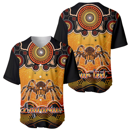 personalised-australia-scorpio-tarantulas-spider-zodiac-baseball-jersey-auz-astrology-aboriginal-red
