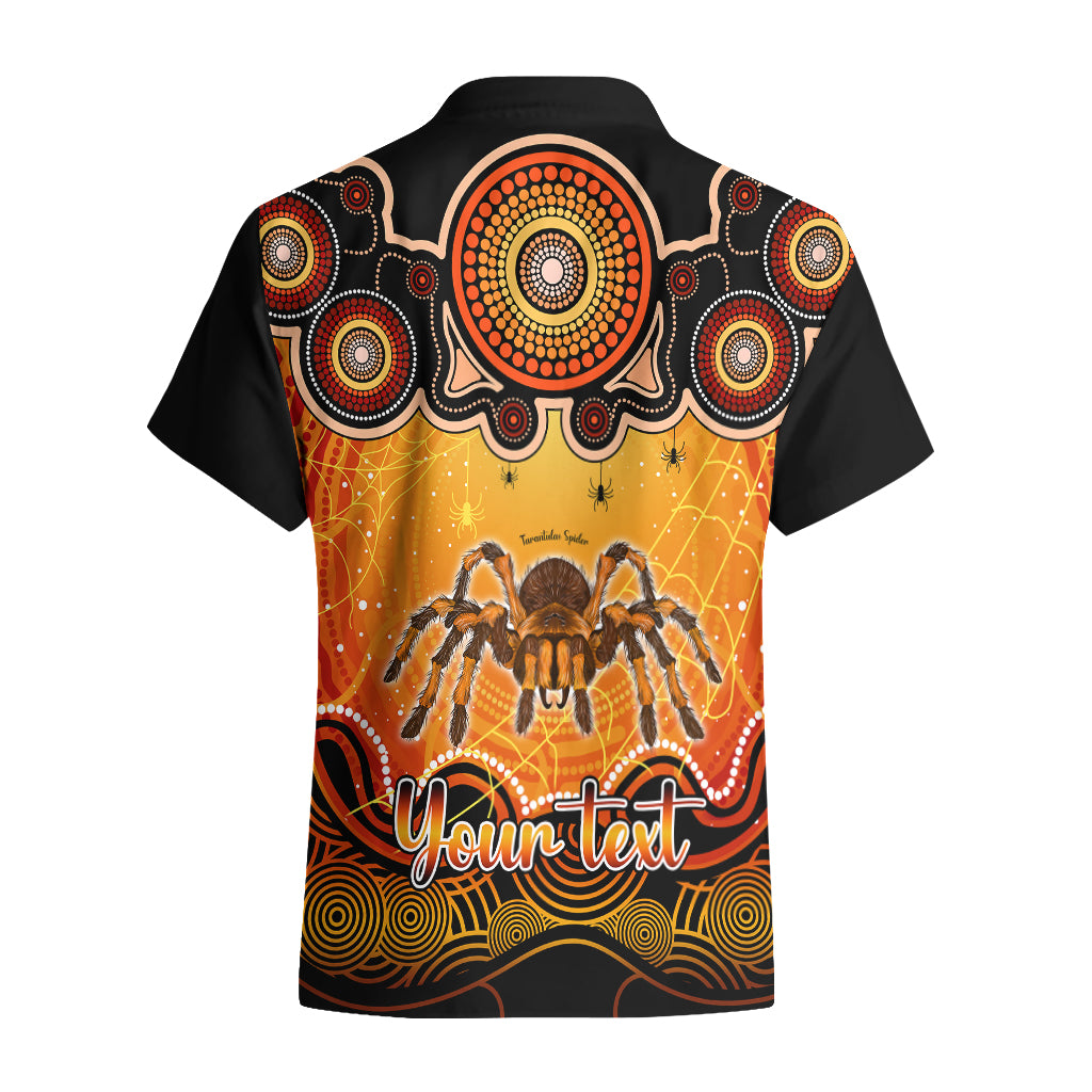 personalised-australia-scorpio-tarantulas-spider-zodiac-hawaiian-shirt-auz-astrology-aboriginal-red