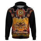 personalised-australia-scorpio-tarantulas-spider-zodiac-hoodie-auz-astrology-aboriginal-red