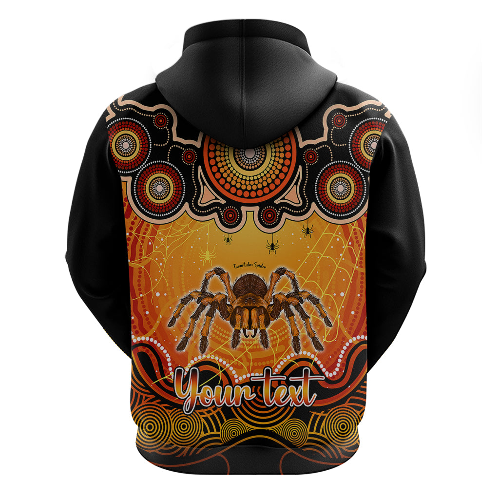 personalised-australia-scorpio-tarantulas-spider-zodiac-hoodie-auz-astrology-aboriginal-red