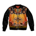 personalised-australia-scorpio-tarantulas-spider-zodiac-sleeve-zip-bomber-jacket-auz-astrology-aboriginal-red