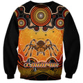 personalised-australia-scorpio-tarantulas-spider-zodiac-sweatshirt-auz-astrology-aboriginal-red