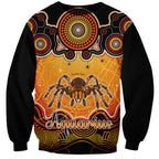personalised-australia-scorpio-tarantulas-spider-zodiac-sweatshirt-auz-astrology-aboriginal-red