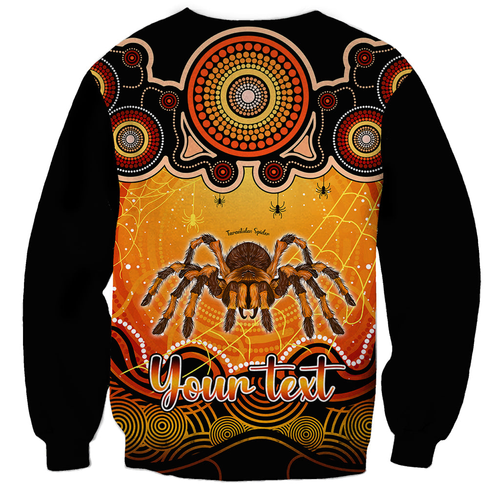 personalised-australia-scorpio-tarantulas-spider-zodiac-sweatshirt-auz-astrology-aboriginal-red