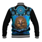 personalised-australia-virgo-echidna-zodiac-baseball-jacket-auz-astrology-aboriginal-aqua