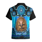 personalised-australia-virgo-echidna-zodiac-hawaiian-shirt-auz-astrology-aboriginal-aqua