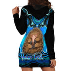 personalised-australia-virgo-echidna-zodiac-hoodie-dress-auz-astrology-aboriginal-aqua