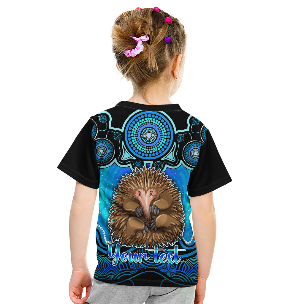 personalised-australia-virgo-echidna-zodiac-kid-t-shirt-auz-astrology-aboriginal-aqua