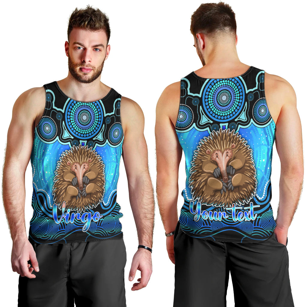 personalised-australia-virgo-echidna-zodiac-men-tank-top-auz-astrology-aboriginal-aqua