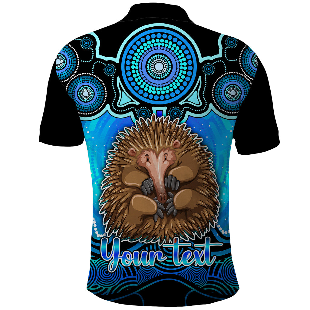 personalised-australia-virgo-echidna-zodiac-polo-shirt-auz-astrology-aboriginal-aqua