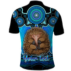 personalised-australia-virgo-echidna-zodiac-polo-shirt-auz-astrology-aboriginal-aqua