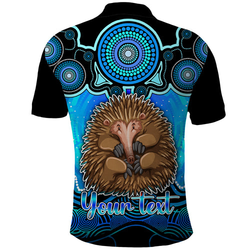 personalised-australia-virgo-echidna-zodiac-polo-shirt-auz-astrology-aboriginal-aqua