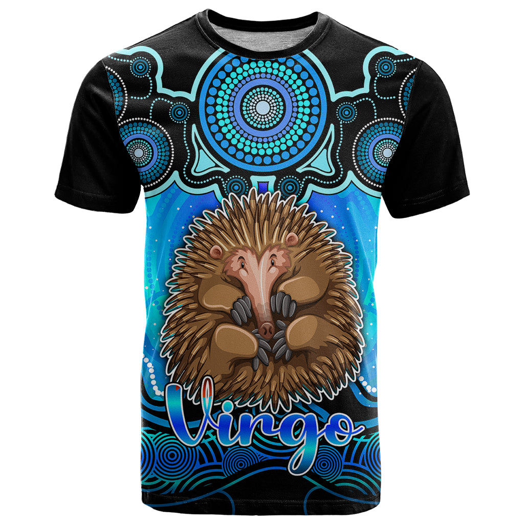 personalised-australia-virgo-echidna-zodiac-t-shirt-auz-astrology-aboriginal-aqua